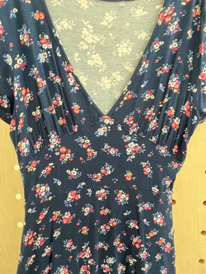 Soft And Skin-Friendly Short-Sleeved Printed Dress